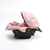 Cochecito Travel System con Manillar Rebatible Rosa - tienda online