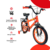 Bicicleta Infantil rodado 16 Rojo en internet