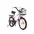 Bicicleta Infantil con Canasto Rodado 16 Smiler Rosa