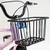 Bicicleta Infantil con Canasto Rodado 16 Smiler Rosa - Bebesit