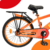 Bicicleta Infantil rodado 20 Naranja - tienda online