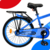 Bicicleta Infantil rodado 20 Azul - tienda online