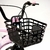Bicicleta Infantil con canasto Randers Rodado 20 Rosa - Bebesit