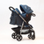 Cochecito Travel System con Manillar Rebatible Azul Oscuro