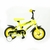 Bicicleta infantil Randers rodado 12 amarilla