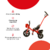 Triciclo con Manija Rojo - comprar online