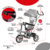 Triciclo Giratorio 360° Gris en internet