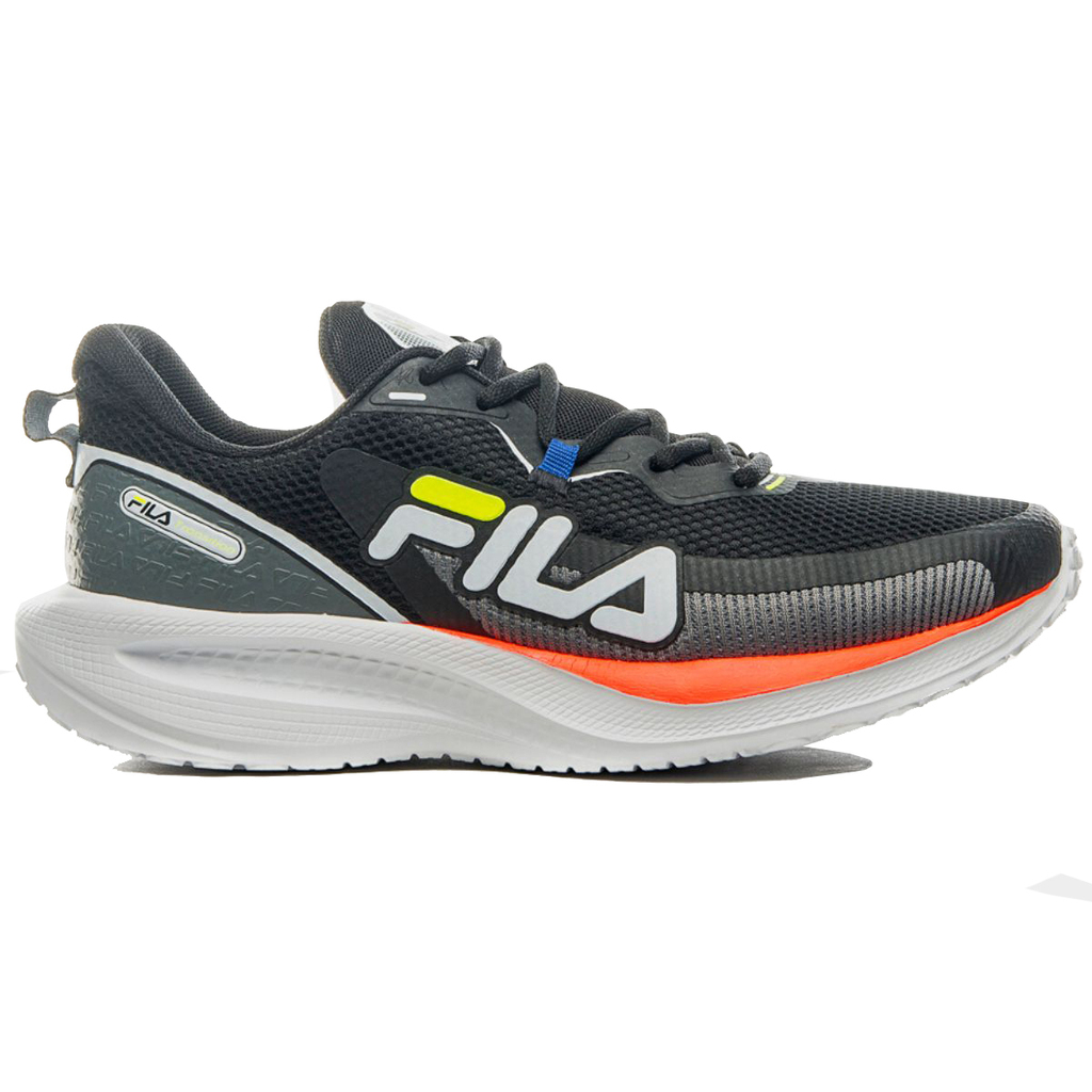 T nis Fila Transition Preto Masculino Caminhada Corrida