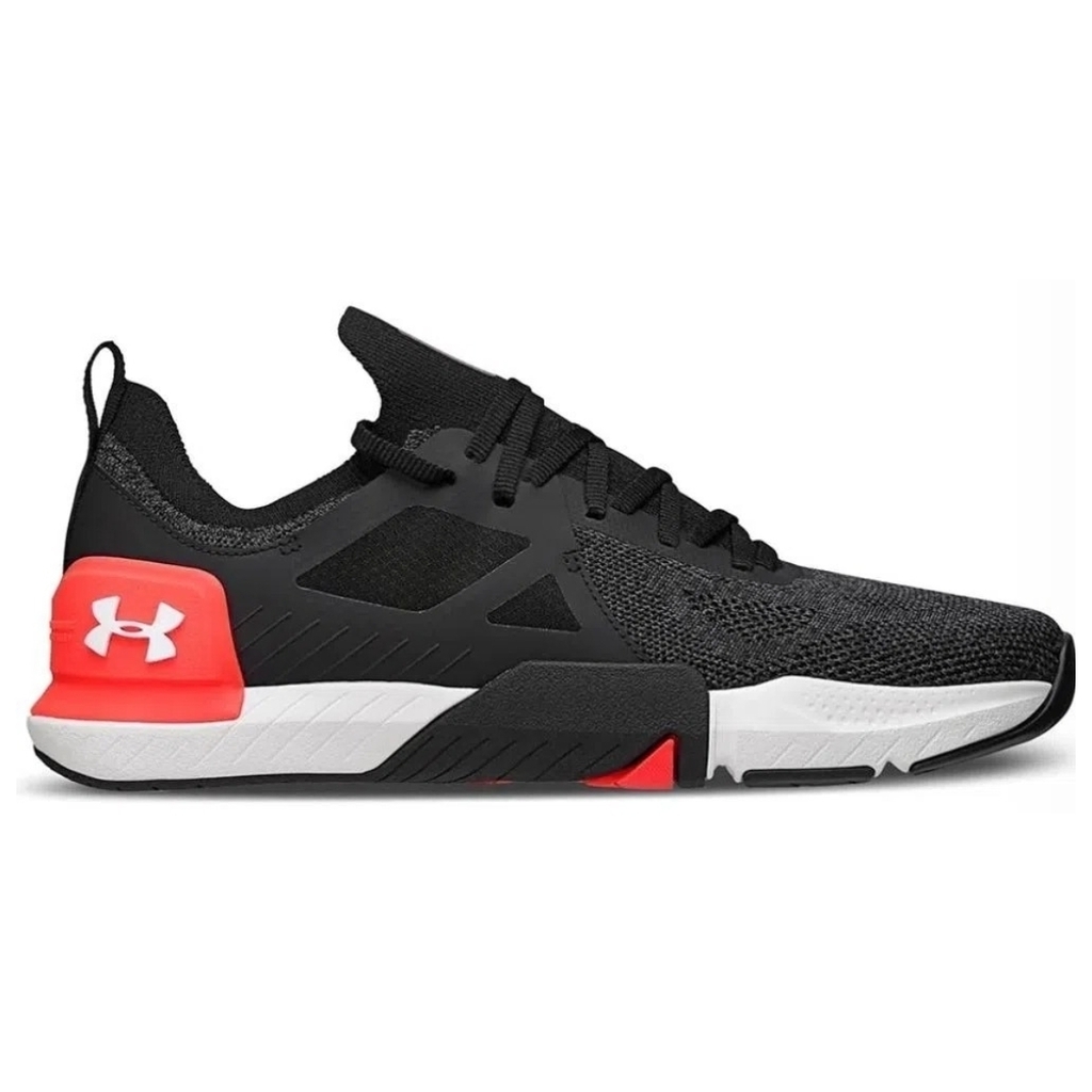 Tênis Under Armour Tribase Cross Preto e Branco Feminino Academia Crossfit