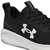 Tênis Under Armour Charged Essential 2 Preto e Branco Feminino Caminhada Corrida na internet