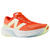 Tênis New Balance Fuelcell Rebel V4 Laranja e Branco Feminino Corrida