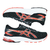 Tênis Asics Gel-Sparta 2 Preto e Vermelho Masculino Caminhada Corrida