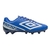 Chuteira Umbro Campo Force Azul e Branco Masculino