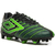 Chuteira Umbro Campo Velocita Elixir Club Preto e Verde Masculino