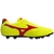 Chuteira Mizuno Morelia Classic MD Campo Amarelo e Vermelho Masculino