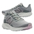 Tênis New Balance 411 V3 Cinza e Rosa Feminino Caminhada Corrida - comprar online