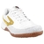 Chuteira Topper Futsal Titanium X Branco e Dourado Masculino - comprar online