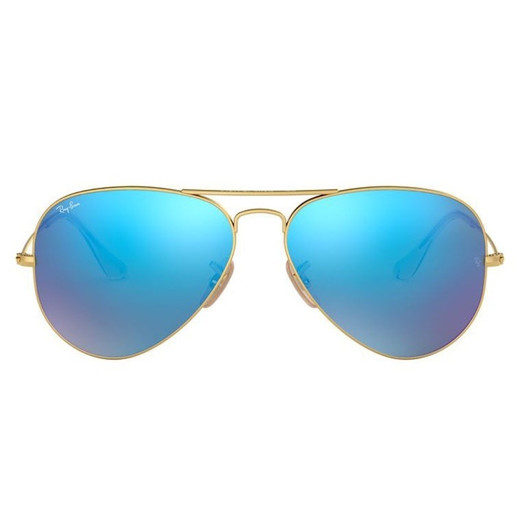 Ray Ban Aviador Espejado 3025 Dorado Azul Estilo y Proteccion