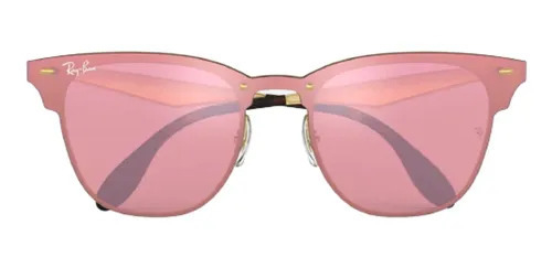 RAY BAN BLAZE CLUBMASTER ROSA ESPEJADO RB3576 043 4E