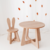 Imagen de Juego de mesa (60cm) + sillas para niñxs