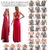 Vestidos Largo Multiforma - 15 Modelos En 1 Solo Vestido - comprar online