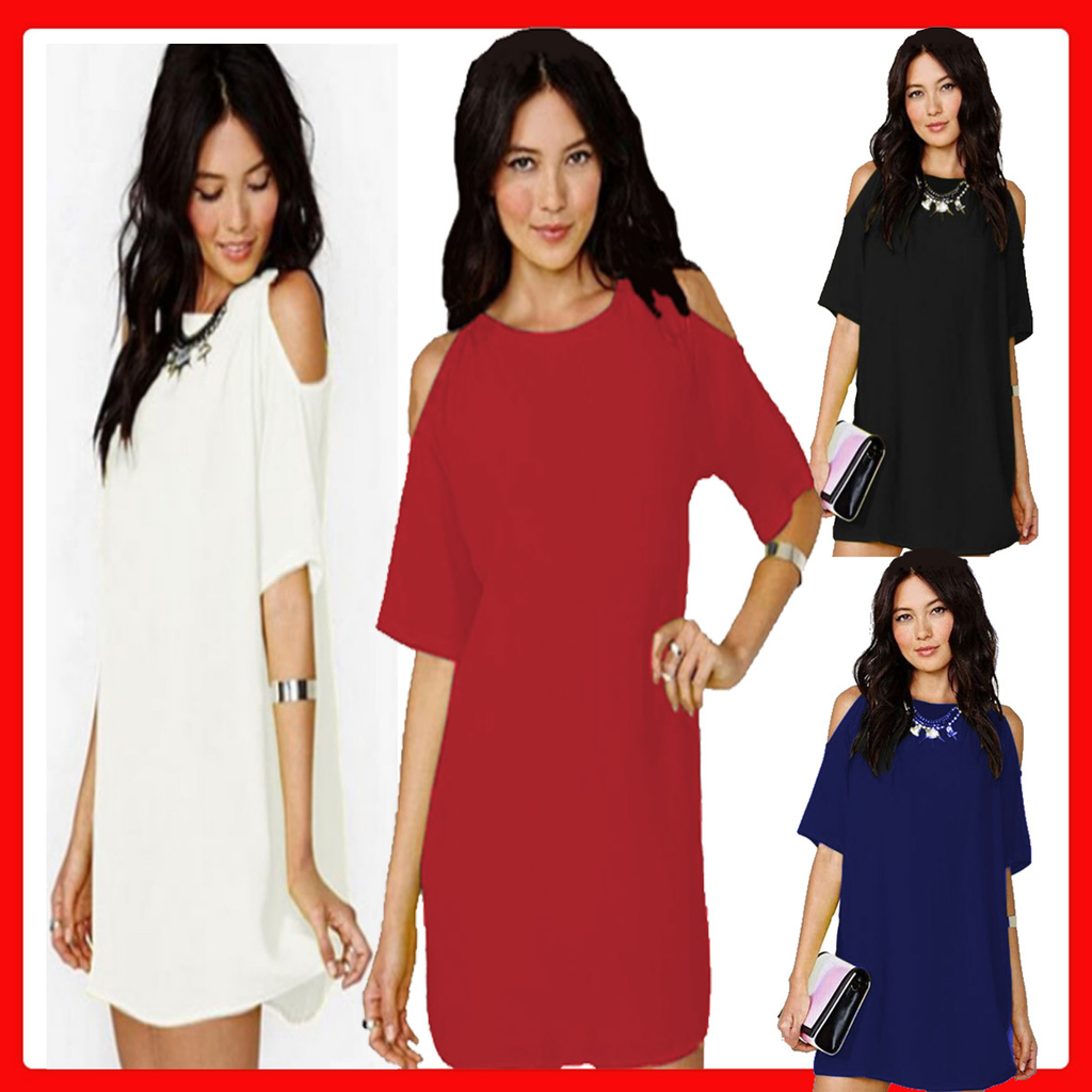 Vestidos De Mujer Corto Remeron Vestido De Modal Art600