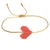 PULSEIRA CORACION - FIO GOLD - loja online