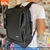 Mochila Eco Cuero Portanotebook Negra Reforzada BRW