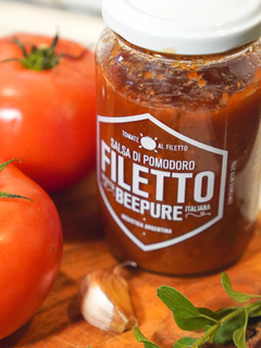 SALE o SALE - Salsa di pomodoro Filetto BEEPURE x370g - x6 u. - Vto: 25/10/2023 - comprar online