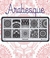 Placa de Stamping Arabesque - Pink Mask