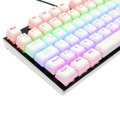 Redragon KEYCAPS Scarab Black-Pink-White - tienda online