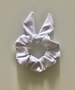 Scrunchie/Lacinho Suplex branco