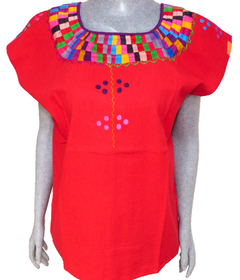 Blusa Mod006 Santa Martha/Roja #002 (M) - comprar en línea