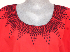 Blusa Mod008 Roja/Negro (2XL) - comprar en línea