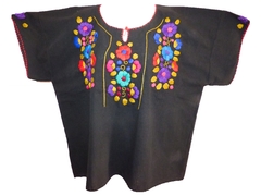 Blusa Mod027 Negra/Multicolor #008 (2XL)