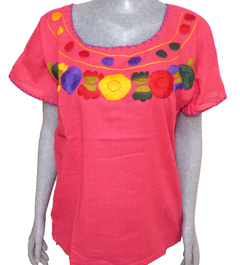 Blusa Mod029 Coral/Multicolor #001 (M) - comprar en línea