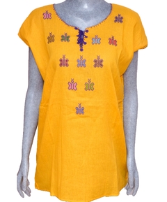 Blusa Mod048 Amarillo/Mariposas (L) - comprar en línea