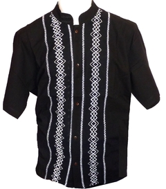 Camisa Presidencial Negra (XL)