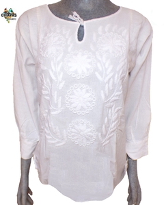 Blusa Consuelo Blanca/Blanco #005 (M)