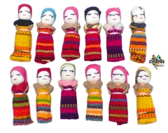 Paquete con 12 muñequitas quitapenas (Worry dolls) - comprar en línea
