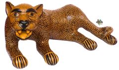 Jaguar de Barro Decorativo (62 CM)