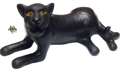 Jaguar de Barro Decorativo (Macho)