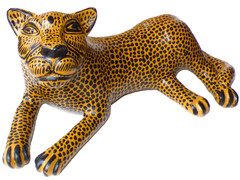 Jaguar de Barro Mantequilla (42 CM)