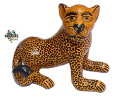 Jaguar De Barro Naranja Mod001