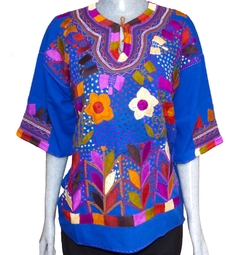 Blusa Milpa Azul Rey/Multicolor #001 (S) - comprar en línea