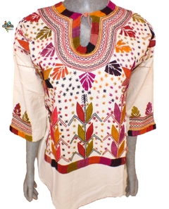 Blusa Milpa Beige/Multicolor #004 (M)