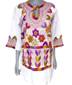 Blusa Milpa Blanca/Multicolor #001 (L) - comprar en línea
