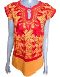Blusa Milpa Amarilla/Rojo (XS) (co - comprar en línea