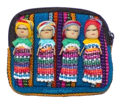 Monedero con muñequitas quitapenas (Worry dolls) - comprar en línea