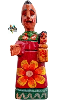 Figura San Antonio de Madera Antigua Guatemala (13 CM)